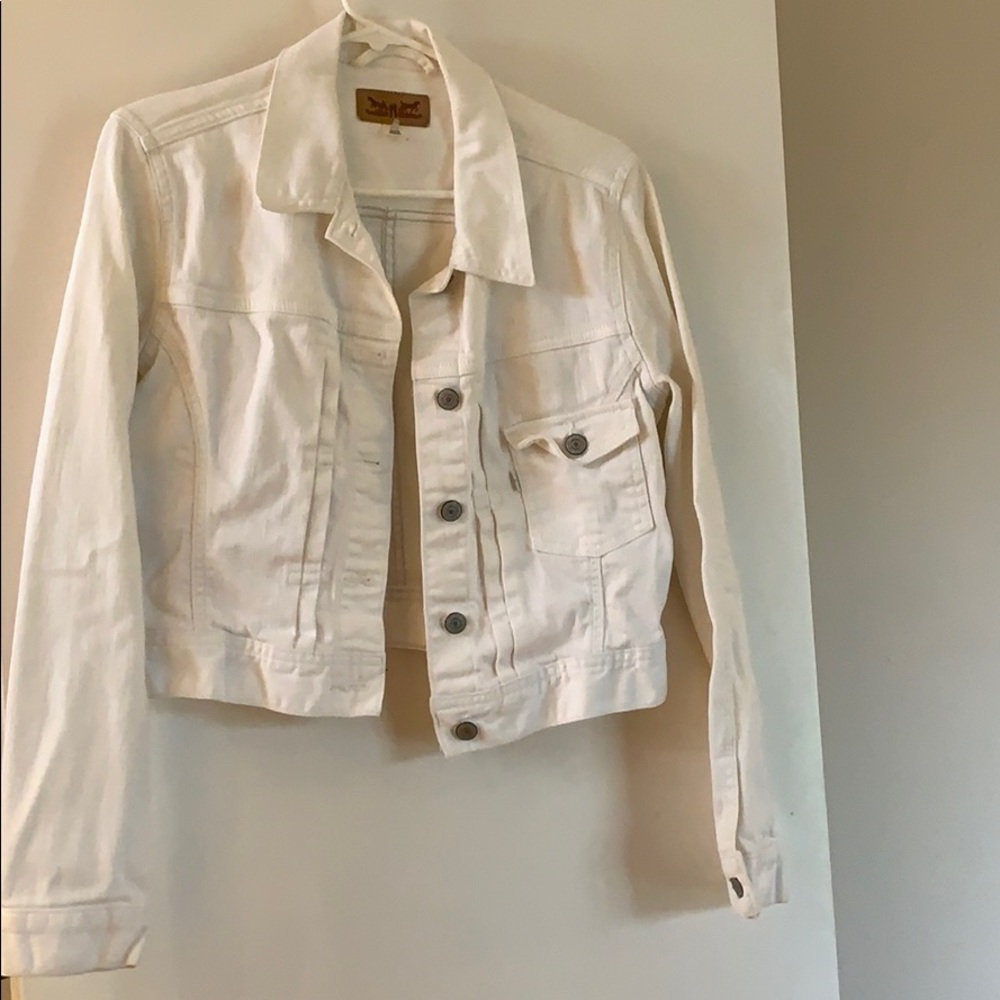 Levi’s White Denim Jacket